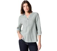 Cecil Damen Gestreifte Seersucker Bluse