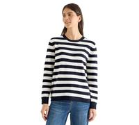 Cecil Damen Gestreifter Melange Pullover