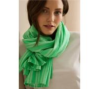 CECIL Damen B572761 Gestreifter Schal, iced neon Green, A