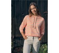 Cecil Damen Gestreiftes Shirt in Beige, Gr: S