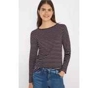 Cecil Damen Gestreiftes Shirt in Rot, Gr: XL