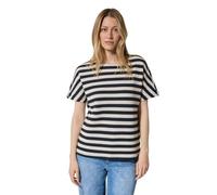 Cecil Damen Gestreiftes Strukturshirt