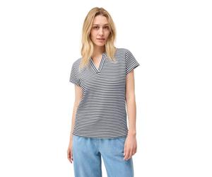Cecil Damen Gestreiftes Strukturshirt