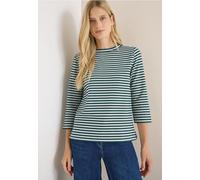 Gestreiftes Strukturshirt