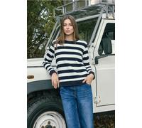 Cecil Gestreiftes Sweatshirt universal Blue XL