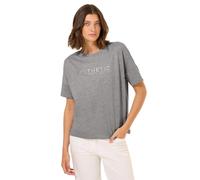 Cecil Damen Glitzer-Shirt mit Wording