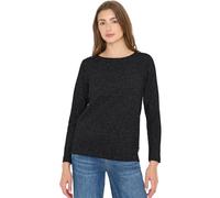 Cecil Damen Glitzer-Strukturshirt Schwarz XS