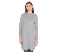 Strickkleid CECIL, Damen, Gr. L (42), N-Gr, luna grau melange, Strick, Obermaterial: 42% Baumwolle, 42% Polyacryl, 16% metallisierte Fasern, unifarben, bequem kniefrei, Rundhals, Bündchen, Kleider Str