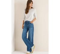 Cecil Damen Glitzerndes Jersey Shirt in Grau, Gr: S