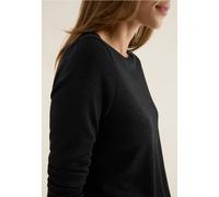 Cecil - Glitzerndes Jersey Shirt schwarz - Gr. - M