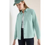 Cecil Damen Hemdbluse in Unifarbe in Grün, Gr: L