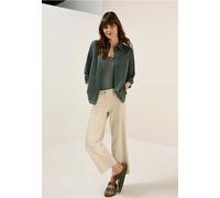 Cecil Damen Hemdbluse mit Lochstickerei in Grün, Gr: XXL