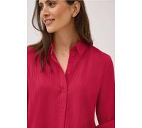 Cecil Damen Hemdbluse mit Struktur in Rot, Gr: S