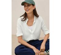 CECIL Damen 3411859 Hemdbluse mit Struktur, Vanilla White, M