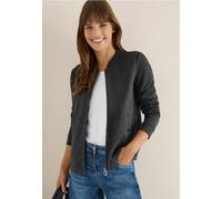 Cecil Damen Herringbone Jacke in Schwarz, Gr: S