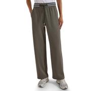 Cecil Stoffhose High Waist Straight Leg Elastikbund mit Tunnelzug Damen Gr. S Länge 30 olivgrün