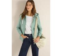 Cecil Damen Hoodie Jacke in Grün, Gr: S