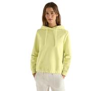 Cecil Kapuzensweatshirt mit Stickerei und Kordel Damen XL (44) iced gelb