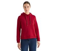 Cecil Damen Hoodie mit Stickerei in Rot, Gr: XL