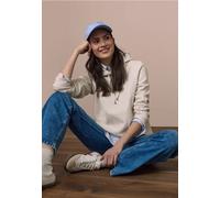 Cecil Damen Hoodie mit Struktur in Beige, Gr: XS
