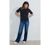 Cecil Damen Hoodie T-Shirt in Blau, Gr: L