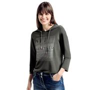 Cecil Damen Hoodie T-Shirt strong khaki XS