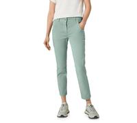 Cecil Hose B379073 – Straight Fit 5-Pocket High Waist Matcha Grün Größe 34W/28L