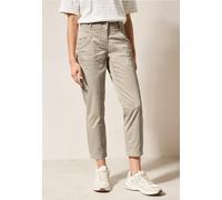 Cecil Damen Hose im Casual Fit in Beige, Gr: 32