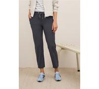Cecil Damen Hose im Casual Fit in Grau, Gr: L