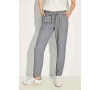 Stoffhose CECIL Gr. XXL, Länge 28, grau (soft iron grey) Damen Hosen (53570433-XXL) soft iron grey
