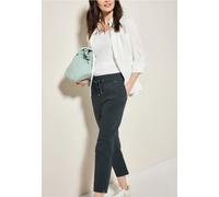 Cecil Damen Hose im Casual Fit in Grün, Gr: XS