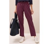 Cecil Damen Hose im Casual Fit in Rot, Gr: S