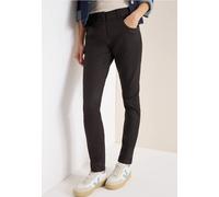 Cecil Damen Hose im Leder-Look in Braun, Gr: 33
