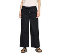 CECIL Damen B377889 7/8 Hose im Loose Fit, Black, S / 26L