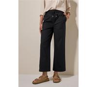 Stoffhose CECIL Gr. L, Länge 26, schwarz (black) Damen Hosen (99596104-L) black