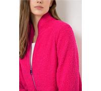 Cecil Damen Jacke aus Teddy-Material mit Zipper in Pink, Gr: M