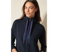 Cecil Damen Jacke mit Stehkragen in Blau, Gr: S