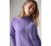 Strickpullover CECIL Gr. XL (44), gentle lilac Damen Pullover (83952759-XL) gentle lilac