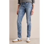 Cecil Damen Jeans im Casual Fit in Blau, Gr: 34