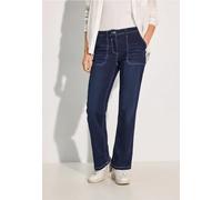 Loose-fit-Jeans CECIL Gr. 36, Länge 30, blau (dark blue wash) Damen Jeans (53334129-36) dark blue wash