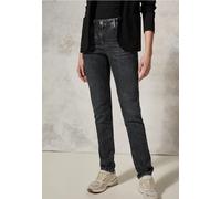 Cecil Damen Jeans mit Details in Schwarz, Gr: 29