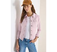 Cecil Damen Jeansjacke im Colored-Denim-Look in Rosa, Gr: XXL