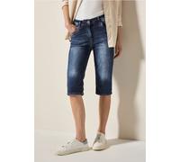 Cecil Damen Jeansshorts in Blau, Gr: 25