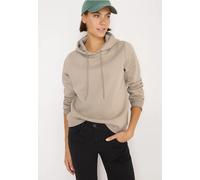 Cecil Damen Kapuzensweatshirt in Beige, Gr: S