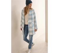 Cecil Damen Karierter Mantel in Grün, Gr: XXL