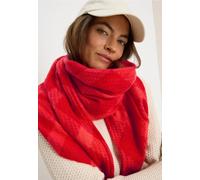 Cecil Damen Kariertes Dreieckstuch in Rot, Gr: One size