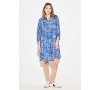 Sommerkleid CECIL, Damen, Gr. XS (36), US-Größen, weiß (vanilleweiß), Web, 100% Baumwolle, bedruckt, gerade knielang, Rundhals, Bündchen, Kleider Sommerkleid, mit Paisleymuster (78935145-XS) vanillewe