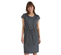 Jerseykleid CECIL, Damen, Gr. XXL (46), US-Größen, blau (universal blau), Jersey, 76% Baumwolle, 24% Polyester, unifarben, comfort fit kniefrei, Rundhals, normaler Saum, Kleider Jerseykleid, mit Rundh