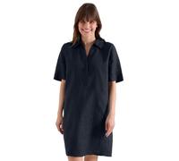 Knielanges Kleid aus reinem Leinen