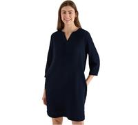 Cecil Damen Knielanges Kleid in Musselin-Qualität in Blau, Gr: M